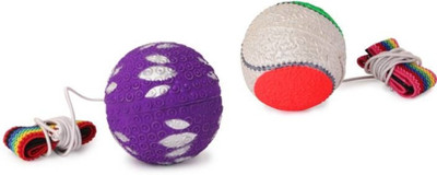 

Royal Collections Bouncing Return Ball Multi Color Pack Of Two (Multicolor)(Multicolor)