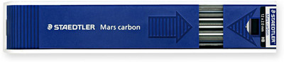 

Staedtler Mars Carbon 2MM Black HB Leads (12 Leads Pack) for Pencil(Multicolor)