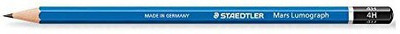 

Staedtler Mars Lumograph Pencil....4H (Pack of 12) Pencil(Multicolor)