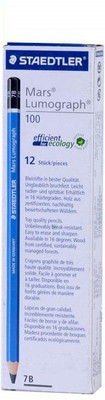 

Staedtler Mars Lumograph Pencil....7B (Pack of 12) Pencil(Multicolor)