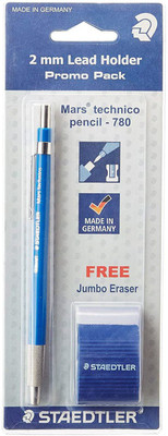 

Staedtler Mars Technico 780 C Mechanical Pencil with Metal Clip and Eraser (Blue) Pencil(Multicolor)