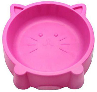 

Foodie Puppies Cat Plastic Pet Bowl(600 ml Multicolor)