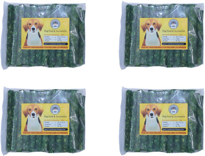 

Delicacy Pet Food & Supplies Munchy Chew Stick Green Pack of 4 Chicken 400 g Dry Dog Food(Pack of 4)