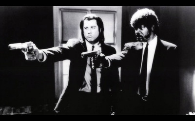 

KumkumArts Pulp Fiction Poster 12 x 18 Inch HD Quality Material Gloss Paper. Paper Print(18 inch X 12 inch, Rolled)