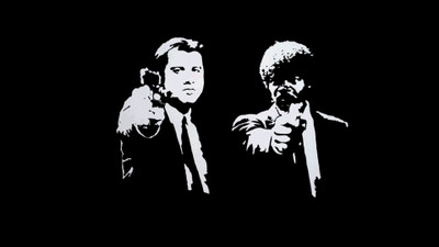 

KumkumArts Pulp Fiction Poster 12 x 18 Inch HD Quality Material Gloss Paper. Paper Print(18 inch X 12 inch, Rolled)