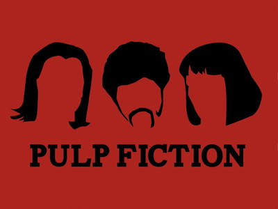 

KumkumArts Pulp Fiction Poster 12 x 18 Inch HD Quality Material Gloss Paper. Paper Print(18 inch X 12 inch, Rolled)
