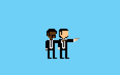 

KumkumArts Pulp Fiction Poster 12 x 18 Inch HD Quality Material Gloss Paper. Paper Print(18 inch X 12 inch, Rolled)