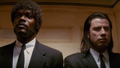 

KumkumArts Pulp Fiction Poster 12 x 18 Inch HD Quality Material Gloss Paper. Paper Print(18 inch X 12 inch, Rolled)