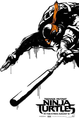 

Akhuratha -comics-teenage-mutant-ninja-turtles-tveries Wall Poster Paper Print(12 inch X 18 inch, Rolled)