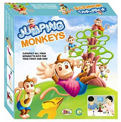 

The Viyu Creation Playking Jumping Monkeys Board Game, 2-4 Players(1 Pieces)