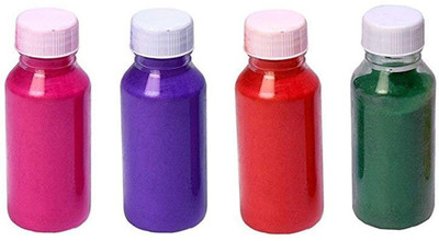 ShikharRetails Pack of 4 Rangoli Powder(Multicolor)