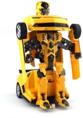 

Global Rechargeable Remote Control Transformer Robot Bumblebee Car (Yellow)(Yellow)