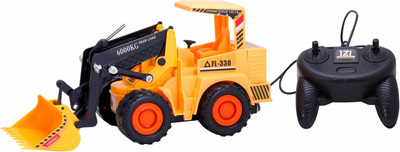 

house of fun Crane Truck with Remote(Yellow)