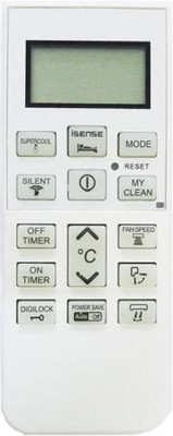 

VBEST AC-197 REMOTE COMPATIBLE REMOTE FOR AC Remote Controller(White)