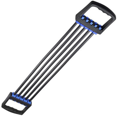 

Fox Home&Gym Gym Equipment Adjustable Rubber Chest Expander Multifunction 5 Latex Cord Resistance Tube(Multicolor)