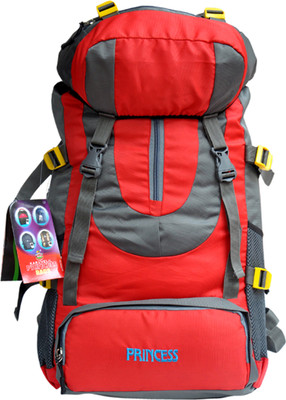 

KARUVELIL PRINCESS PRINCESS AUTO Rucksack - 75(Red, Black), Black;red