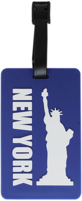 

Shoppernation Luggage Tag New York - Blue (6LNT69) - Bag Travel Tags Luggage Tag(Multicolor)