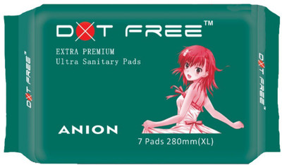

dot free DOTFREE ANION 280mm Sanitary Pad(Pack of 5)