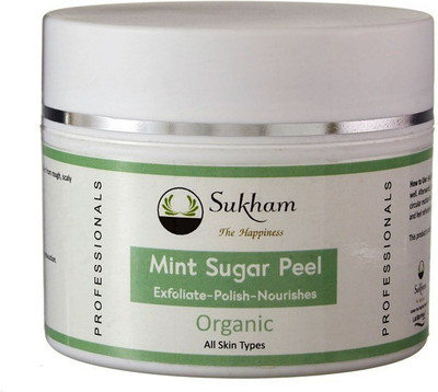 

Sukham Mint Sugar Peel Scrub(200 g)