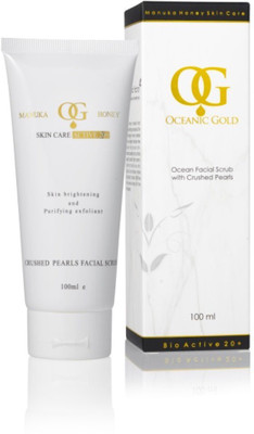 

Oceanic Gold Ocean Facial with Crushed Pearls(Australian Made) Scrub(100 ml)