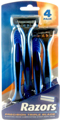 

RAZOR RAZORS PRECISION TRIPLE BLADE SET OF 4 PCS(Pack of 4)