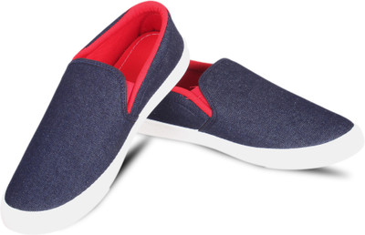 

Dagcros Slip On Sneakers For Men(Blue, Red