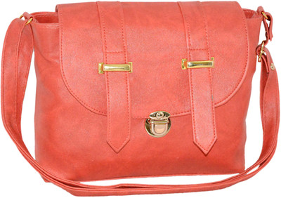 

minaar Women Evening/Party, Casual Maroon Leatherette, PU Sling Bag