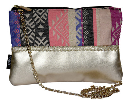 

Berserk Women Casual Multicolor Cotton Sling Bag