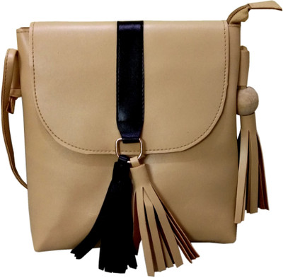 

Amazeballs Women Evening/Party Multicolor Leatherette Sling Bag