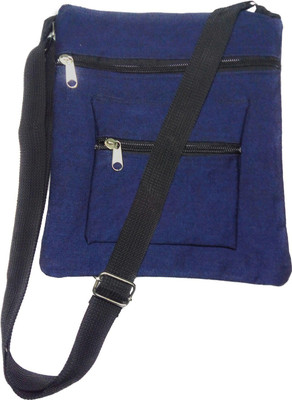 

Alemah Women Casual Blue Denim Sling Bag