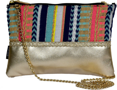 

Berserk Women Casual Multicolor Cotton Sling Bag
