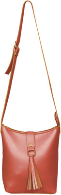 

mango star Girls Formal, Casual Brown PU Sling Bag