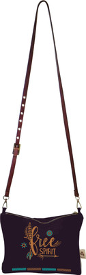 

Astara Women Evening/Party, Casual, Formal Purple Canvas Sling Bag