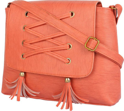

Beets Collection Girls Evening/Party Pink PU Sling Bag