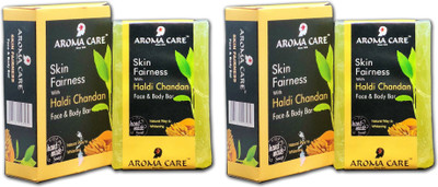 

Aroma Care Skin Fairness with Haldi Chandana Face & Body Bar(200 g, Pack of 2)