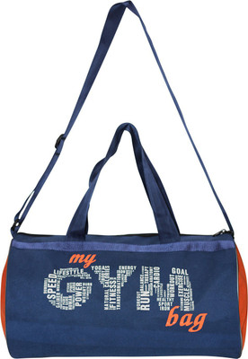 

L'AVENIR Blue - MY GYM BAG Duffel(Blue, Kit Bag, Blue;orange