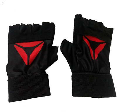 

Heega firm grip excellent quality Gym & Fitness Gloves (, Black