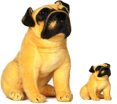 

MEGAEMART DOG ANIMAL SOFT TOY [30CM AND 49CM] PACK OF 2 - 49 cm(Multicolor)