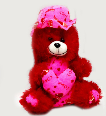 

Riva soft toy red and pink color( 30 cm) - 30 cm(Red, Pink), Pink;red