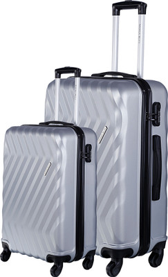 

Nasher Miles Lombard set of 2 20- Check-in Luggage -  inch(Silver