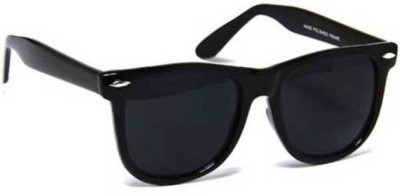 Aoking Wayfarer Sunglasses(For Men & Women, Black)