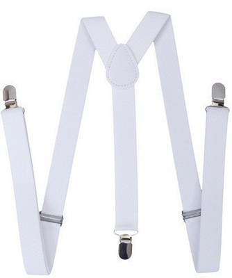 

Stylewell Y- Back Suspenders for Men, Boys, Girls, Women(White)