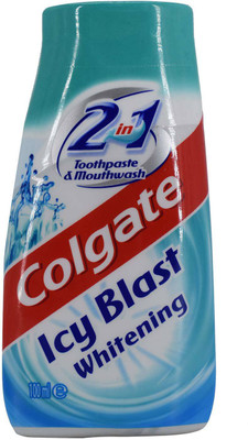 

Colgate Icy Blast Whitening 2in1 Toothpaste & Mouthwash - 100ml Toothpaste(100 g)