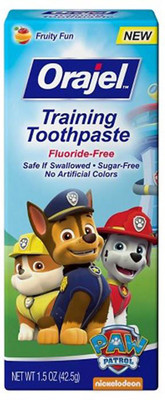 Orajel Training Toothpaste 42.5g - Paw Patrol Toothpaste(43 g)