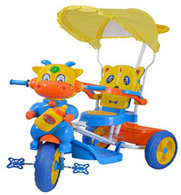 

STEPUPP BABY TRICYCLE FOR KIDS WITH BACK BASKET AND PARENT HANDLE OR MUSICAL TRICYCLE BLUE COLOUR KIDS TRICYCLE RECOMMENDED TRICYCLE FOR BABY GIRL OR TRICYCLE FOR BABY BOY OR TRICYCLE FOR TODDLER GIRL OR TRICYCLE FOR TODDLER BOY RECOMMENDED FOR TODDLER 1,