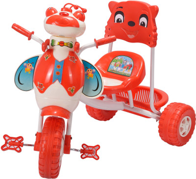 

STEPUPP BABY TRICYCLE FOR KIDS MUSICAL TRICYCLE WITH BACK BASKET RED COLOUR KIDS TRICYCLE RECOMMENDED TRICYCLE FOR BABY GIRL OR TRICYCLE FOR BABY BOY OR TRICYCLE FOR TODDLER GIRL OR TRICYCLE FOR TODDLER BOY RECOMMENDED FOR TODDLER 1,2,3,4,5 YEAR CHILDREN 