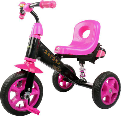 

Baybee Troid Tricycle with Suspension and Extra Strong BBBW182P Tricycle(Pink)
