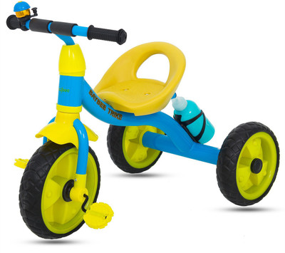 

Baybee Baby Tricycle -Trike for kids with Water Bottle Kids Tricycle(Green), Blue