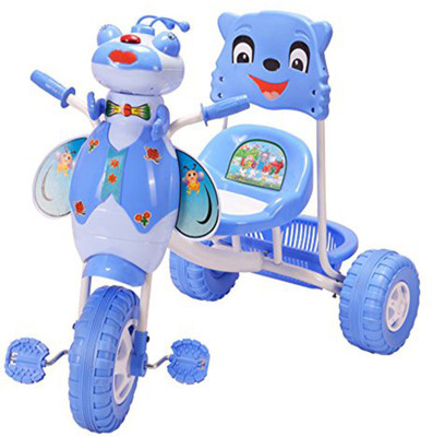 

STEPUPP BABY TRICYCLE FOR KIDS MUSICAL TRICYCLE WITH BACK BASKET BLUE COLOUR KIDS TRICYCLE RECOMMENDED TRICYCLE FOR BABY GIRL OR TRICYCLE FOR BABY BOY OR TRICYCLE FOR TODDLER GIRL OR TRICYCLE FOR TODDLER BOY RECOMMENDED FOR TODDLER 1,2,3,4,5 YEAR CHILDREN