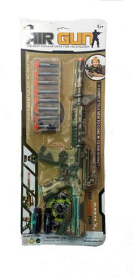 

ExaltedCollection Army Air Toy Gun with 8 shooting bullets (Multicolor)(Multicolor)